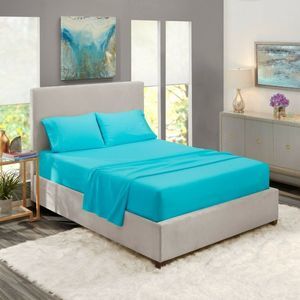 Beach Blue Egyptian Comfort Bed Sheets 4 Piece!